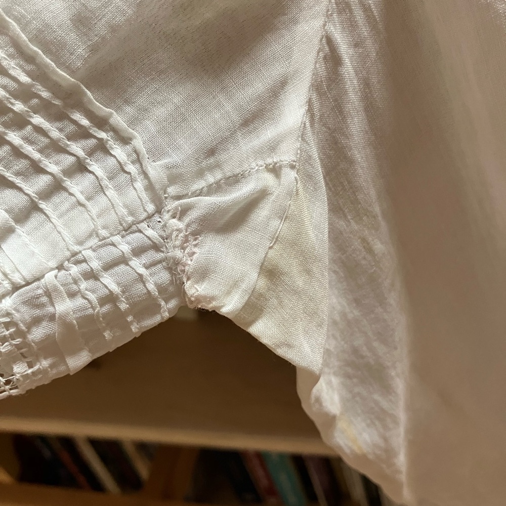 Vintage Cotton Lace Top - Picture 4 of 6